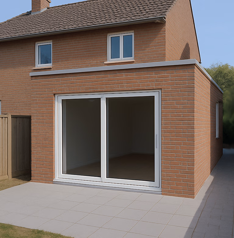 Voorbeeld aanbouw project 1